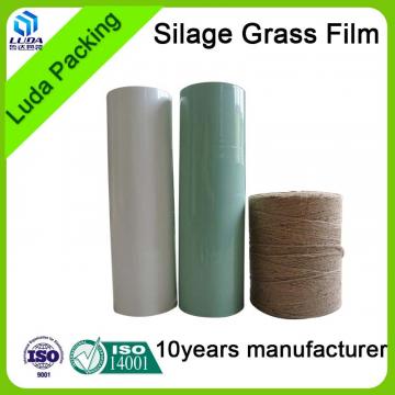 high quality width bale wrap film green width hay bale wrapping film