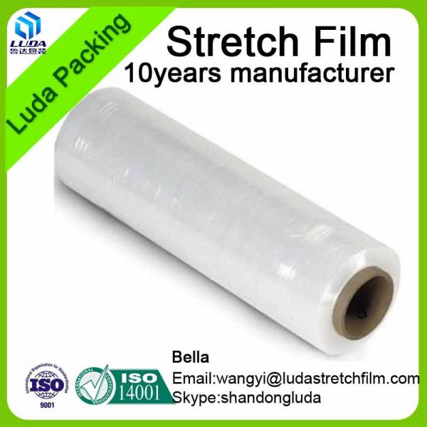 stretch wrapping film stretch films Lldpe Stretch Films Packaging Films supply Luda Stretch Film Wrapping Film #1 image