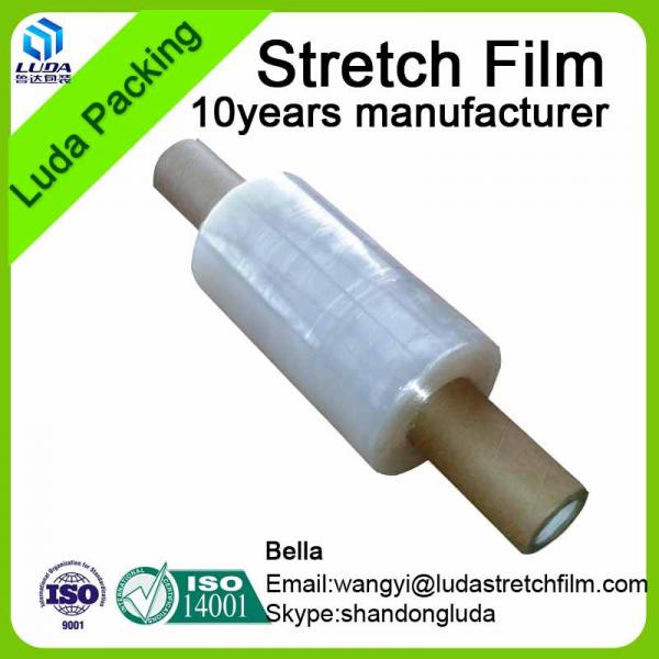 stretch wrapping film stretch films Lldpe Stretch Films Packaging Films supply Luda Stretch Film Wrapping Film #3 image